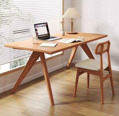 Nordic Direct Home Furniture Solid Wood Rectangular Dining Table for Functional Dining Space