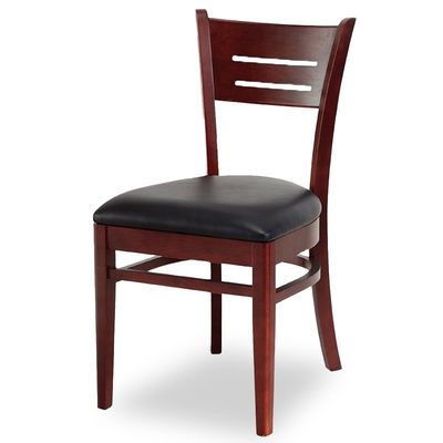50pcs Wooden Restaurant Ladder Back Chair Modern Style Customized Dining Chair Nature Customization Commercial Furniture