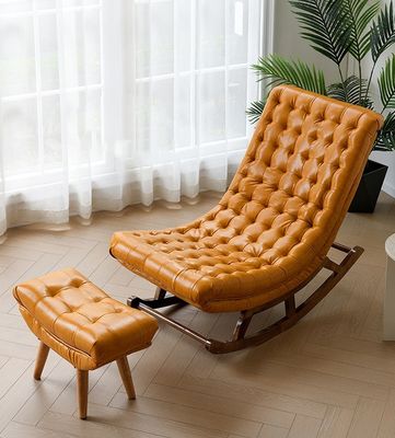 Upgrade Your Living Room with this Stylish Nordic Lounge Leisure Chair W60*D135*H85CM
