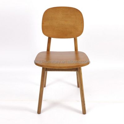 Folded Solid Wood Dining Chair for Hotel Restaurant Morden and Sophisticatedly