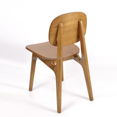 Folded Solid Wood Dining Chair for Hotel Restaurant Morden and Sophisticatedly