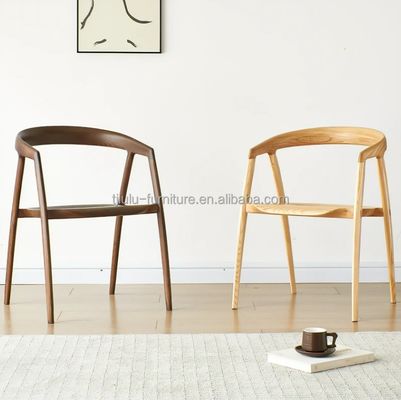 Home Furniture Luxury Modern Dining Chair with Solid Wood Frame and Single Seater Design