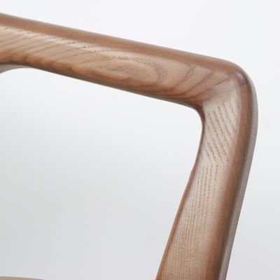 2023 Design Modern Solid Wood PU Leather Dining Room Restaurant Chair for Home Furniture General NO Folded