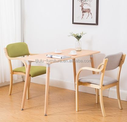 Solid Wood Stackable Chair for Modern Dining Room in Multiple Colors Hotel Restaurant Banquet Home