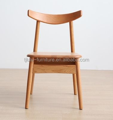 Solid Wood Dining Chair with Modern Design Style for Dining Room Furniture in Cafe Restaurant at and Nordic Simple Design