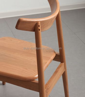 Solid Wood Dining Chair with Modern Design Style for Dining Room Furniture in Cafe Restaurant at and Nordic Simple Design