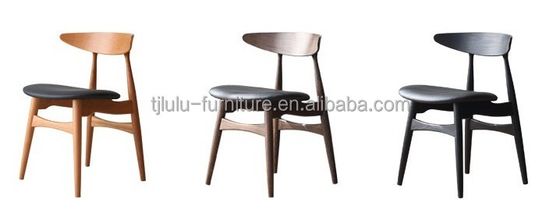 Customized Colors Solid Wood Round Back Nordic Dining Chair for Hotel Restaurant Banquet and Home in Modern Classic Style