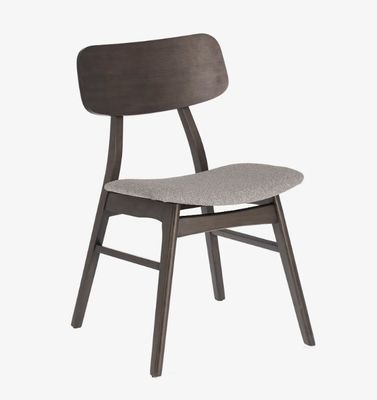 Customize Restaurant Hotel Upholstery Wooden Dining Chair in Sturdy Solid Wood Material and Modern Design