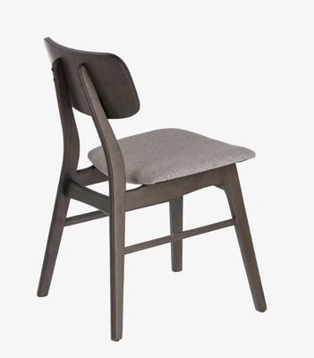 Customize Restaurant Hotel Upholstery Wooden Dining Chair in Sturdy Solid Wood Material and Modern Design