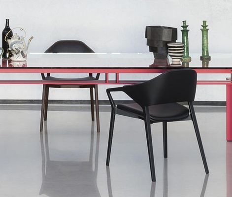 Nordic Design Modern Solid Wood Leather Dining Room Restaurant Chair in White/Black/Red Wine/Red for Sturdy Seating 2023