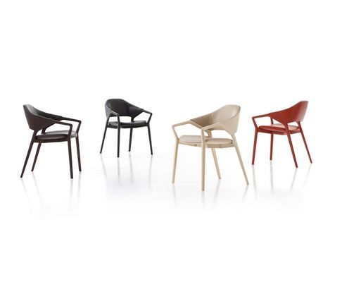Nordic Design Modern Solid Wood Leather Dining Room Restaurant Chair in White/Black/Red Wine/Red for Sturdy Seating 2023