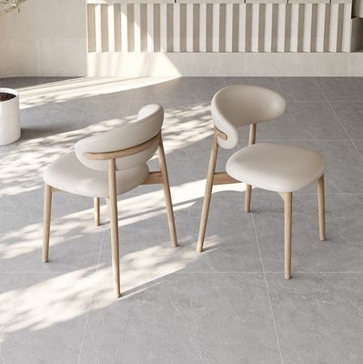 Modern Solid Wood PU Dining Room Chair for Nordic Design Restaurants and Cafes 2023 Design Style Modern Mail Packing N