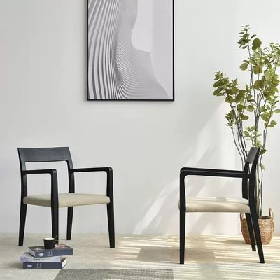 Home Furniture Italian Style Design Modern Solid Wood Fabric Upholstery Dining Room Restaurant Chair for Kitchen 2023
