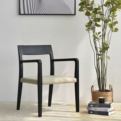 Home Furniture Italian Style Design Modern Solid Wood Fabric Upholstery Dining Room Restaurant Chair for Kitchen 2023