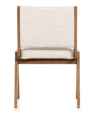 Modern Fabric Wood Upholstered Solid Wood Dining Chair For Restaurant Hotel General Home Furniture