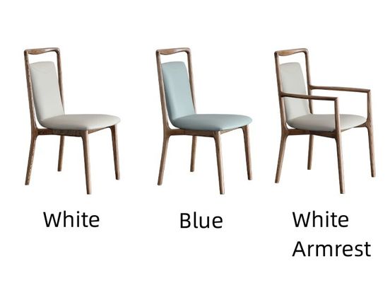 Home Furniture Modern Nordic Style Restaurant Dining Room Wood Dining Chairs with Nitrolacquer Finish