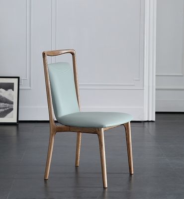 Home Furniture Modern Nordic Style Restaurant Dining Room Wood Dining Chairs with Nitrolacquer Finish