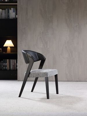 Dining Room Furniture Italian Luxury Modern Design Wood Cafe Chair Stacked Chairs for Sophisticated Dining