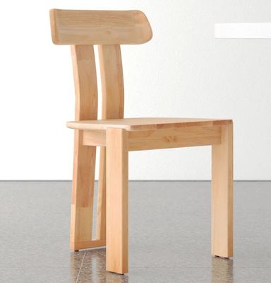 Solid Wood Dining Chair Vintage High Back Furniture for Modern Home Collection