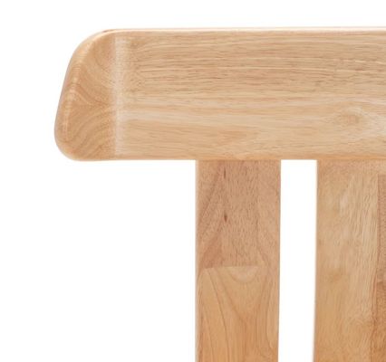 Solid Wood Dining Chair Vintage High Back Furniture for Modern Home Collection