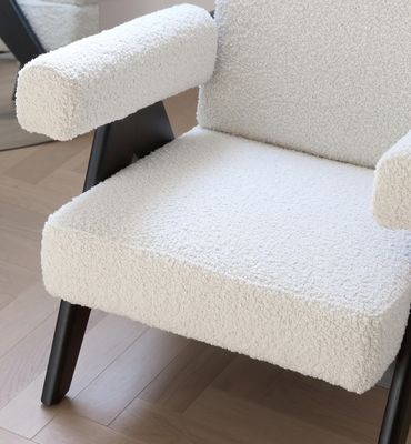 LL-C26 Wood Upholstery Leisure Chair for  Living Room W69*D72*H74 cm