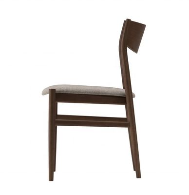 PU Leather Upholstered Wood Dining Chair in Traditional Design Style for Restaurant Furniture