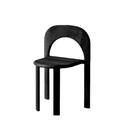 Sturdy Wooden Dining Room Restaurant Modern Design Stacked Chair