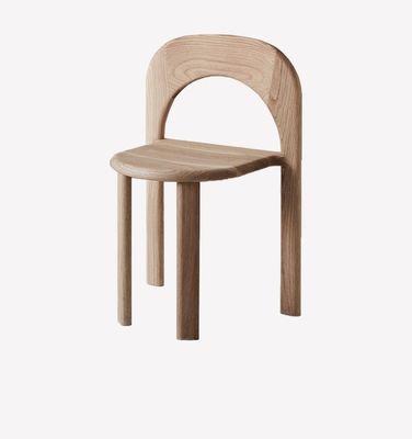 Sturdy Wooden Dining Room Restaurant Modern Design Stacked Chair