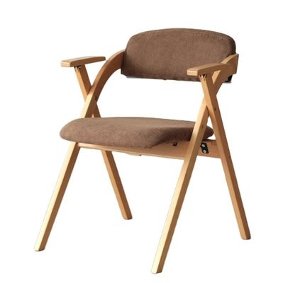 Durable Home Furniture Modern Foldable Wood Folding Chair for Restaurant and Living Room