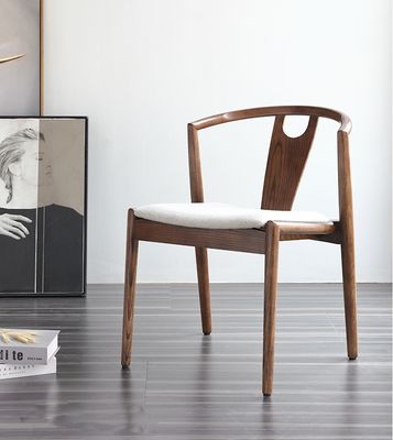 Mail Packing N Dining Room Furniture Modern Solid Wood PU Leather/Fabric Stacked Chair for in Restaurant and Living Room