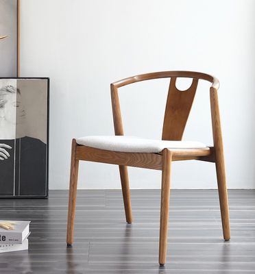 Mail Packing N Dining Room Furniture Modern Solid Wood PU Leather/Fabric Stacked Chair for in Restaurant and Living Room