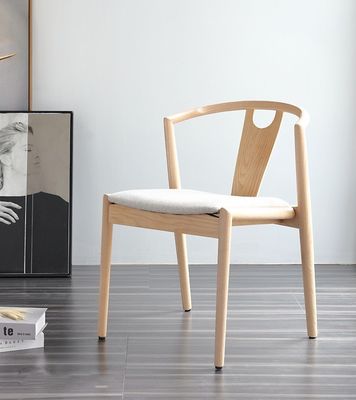 Mail Packing N Dining Room Furniture Modern Solid Wood PU Leather/Fabric Stacked Chair for in Restaurant and Living Room