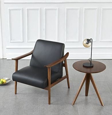 Living Room Fabric/PU Leather Leisure Chair with Modern Design Style Personalization