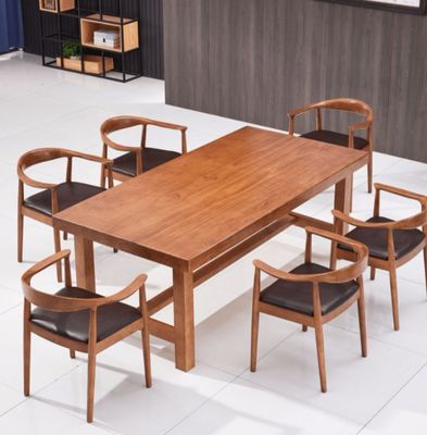 Customized Color Modern Nordic Solid Wood Dining Chair Ashwood Frame Leather Seat Wooden Chair Living Room Furniture