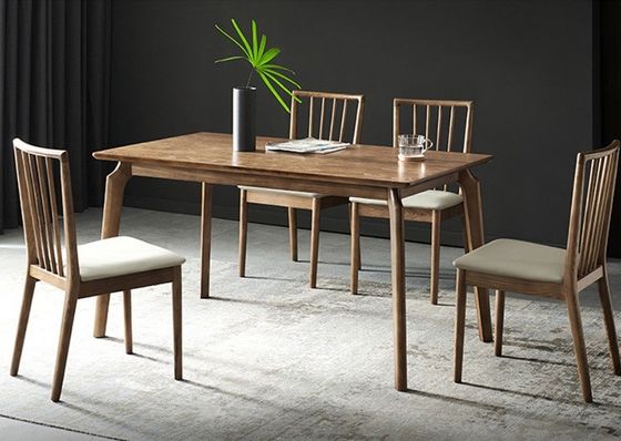 Leisure Chair Restaurant Solid Wood Dining Chair with Design and Upholstery