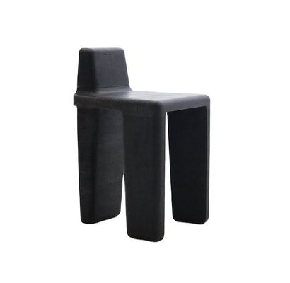 Modern Design Wood Seat Dining Chair Living Room Bar Stool Finish Nitrolacquer for Home Office