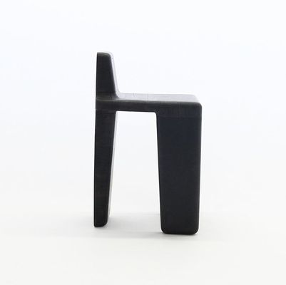 Modern Design Wood Seat Dining Chair Living Room Bar Stool Finish Nitrolacquer for Home Office