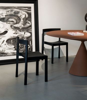 Dining Room Furniture Sturdy Wood Dining Chair for Living Room European Modern Stacked Restaurant Bar