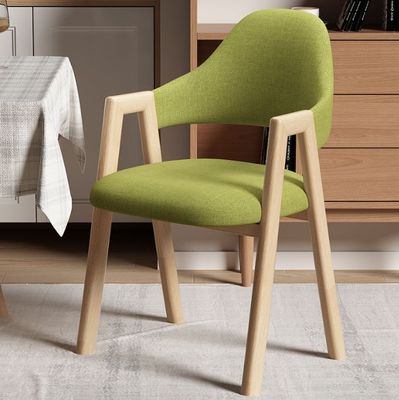 PU Leather/Fabric Cover Wooden Dining Chair for Hotel Coffee Living Room Furniture in Modern Design