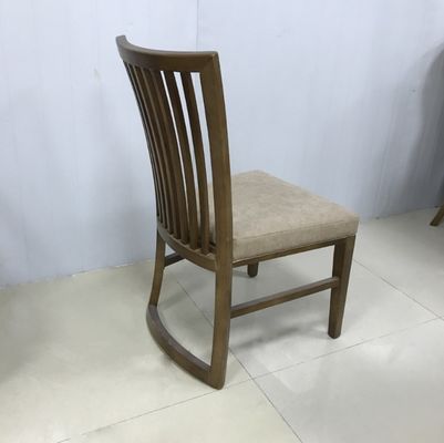 Indoor Modern Simple Design Furniture Solid Dining Oak Wood Restaurant Chair Living Room Furniture Mail packing N W48*D57*H88CM