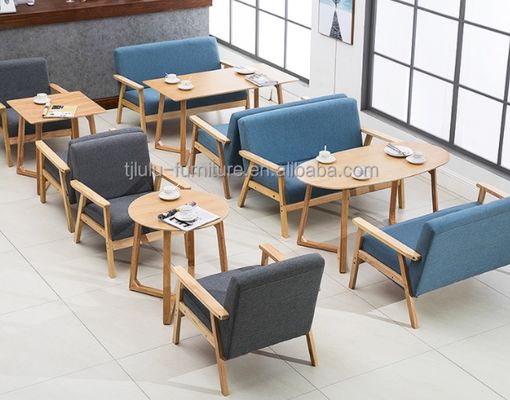Modern Design Nitrolacquer Finish Wooden Sofa Chair for Home Furniture Living Room Hotel