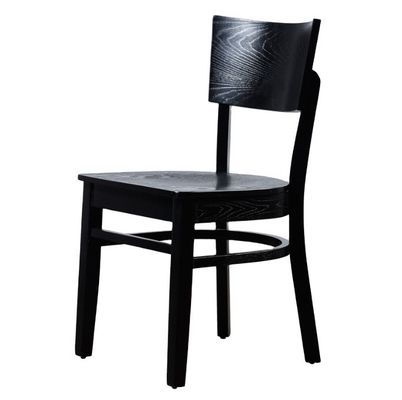 Full Solid Wood Chair in Nordic Modern Style for Restaurant Dining and Family Leisure