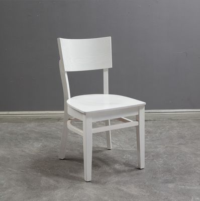 Full Solid Wood Chair in Nordic Modern Style for Restaurant Dining and Family Leisure