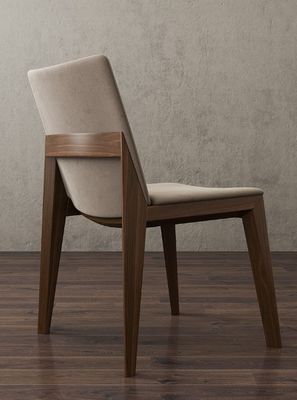 Dining Chair Wood Style Solid Wood Luxury Modern Design PU Leather Material Simple Concise for Dining Specific Chair