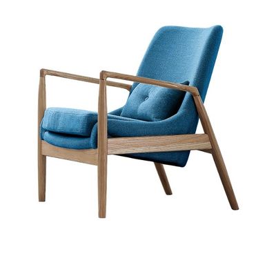Create a Cozy and Stylish Living Space with this Modern Nordic Style Leather Recliner Armchair