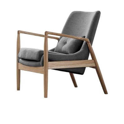 Create a Cozy and Stylish Living Space with this Modern Nordic Style Leather Recliner Armchair