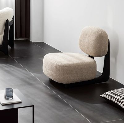 Solid Wood Leisure Lounge Fabric Living Room Furniture Sofa Nordic Chair 50pcs Modern Wooden Sofa Chair Upholstered Chair