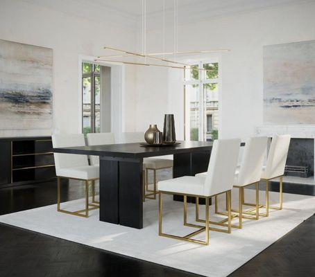 Modern Home Wooden Table Furniture Solid Wood Dining Table for Dining Room