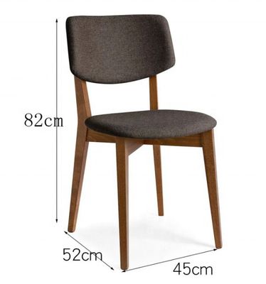 Modern Design Solid Wood Dining Chair in Luxury Style with Mail Packing Y