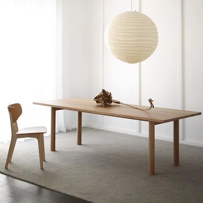 Vietnam Home Furniture Customer Designs Modern Solid Wood Dining Table Set with Sturdy Coffee Tables and Modern Design